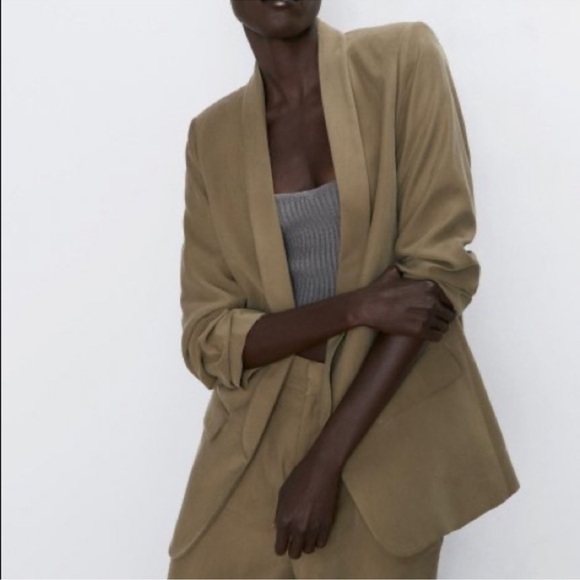Zara Jackets & Blazers - Zara rolled up sleeves blazer